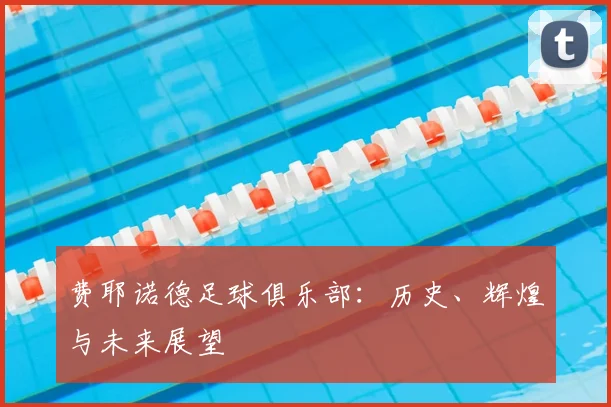 费耶诺德足球俱乐部:历史、辉煌与未来展望